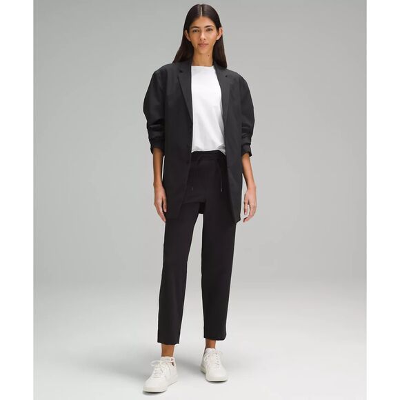 EUC Lululemon Love Curved-Hem Crewneck T-Shirt White Pima Cotton Size 2 Capsule - Picture 2 of 11